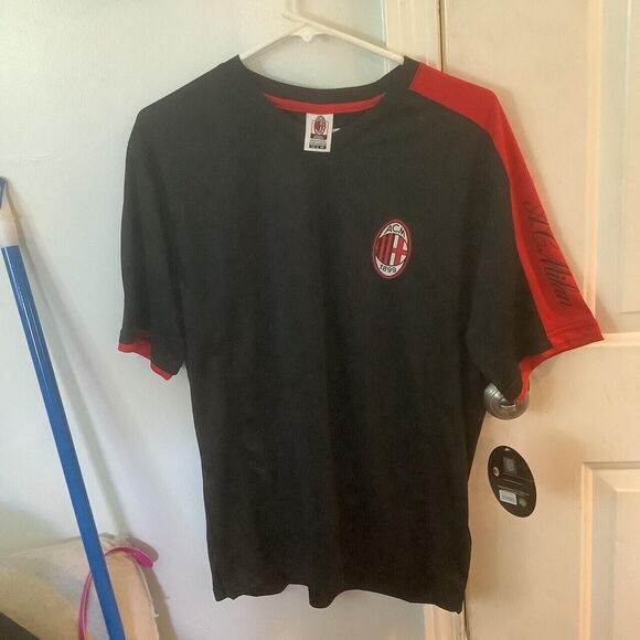 Jersey fútbol football top tee t shirt size medium m Associazione Calcio Milan c - Picture 1 of 5
